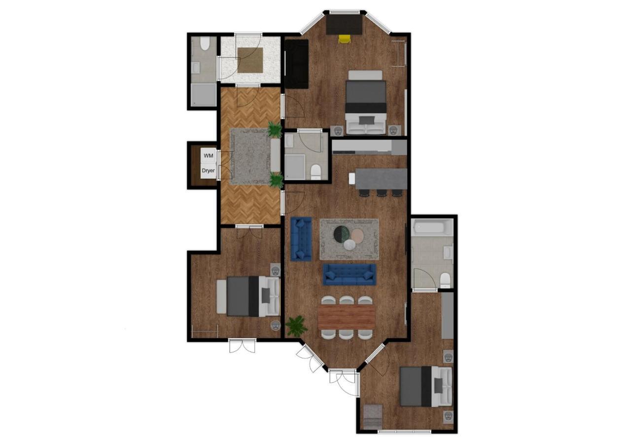ברייטון 3 Bedroom Garden Apartment Opposite The Beach מראה חיצוני תמונה